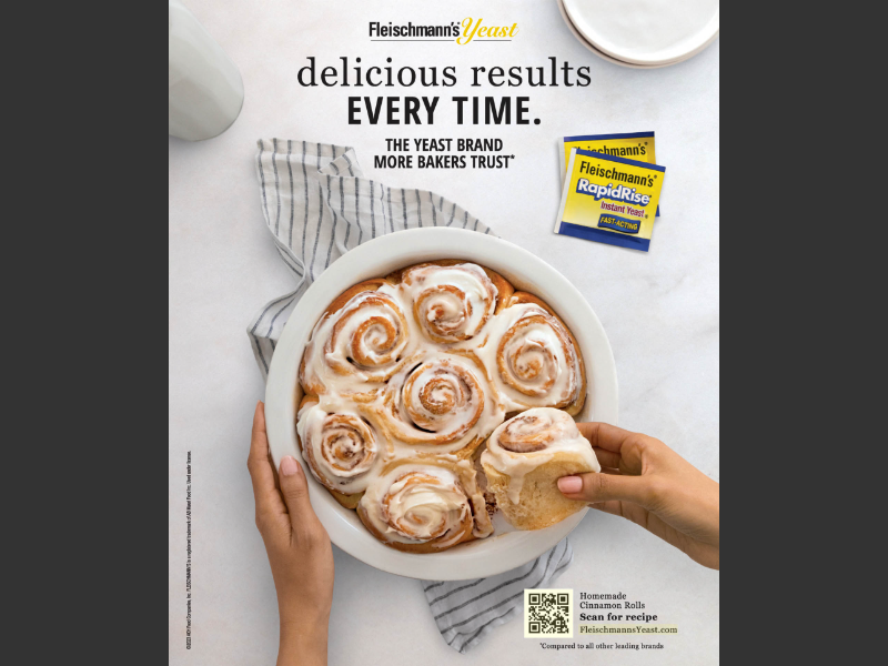 Better Homes & Gardens December 2023Fleischmann's Yeast Ad