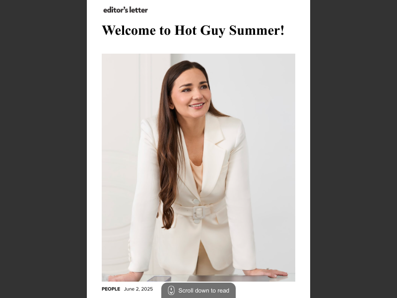 People June 2, 2025Editor's Letter