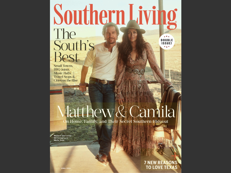 Southern Living April 2024Cover