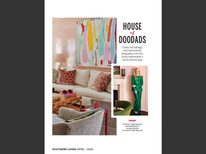 Southern Living April 2024House of Doodads