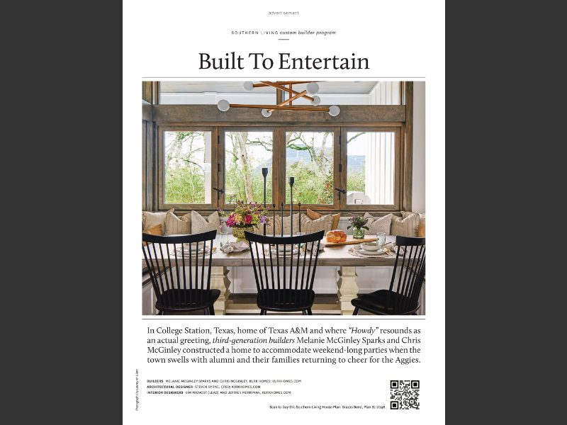 Southern Living March 2024Built To Entertain Ad