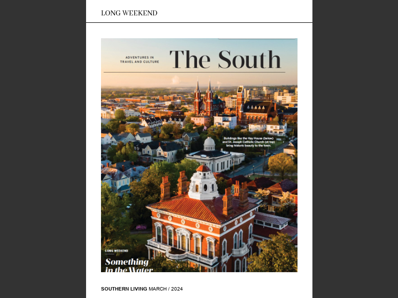 Southern Living March 2024Long Weekend